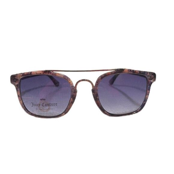 juicy couture New brow bar sunglasses wjc71sg13 Purple Black square Tortoise - Picture 3 of 13